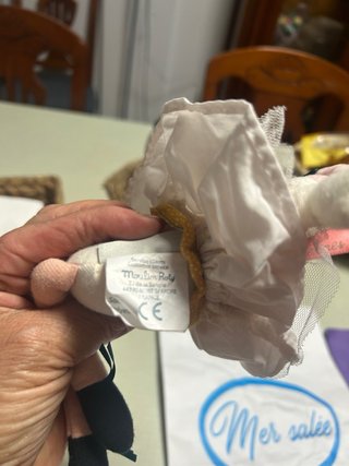 Muñeca de trapo con vestido de tul Moulin