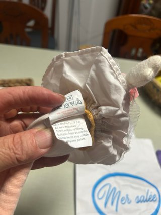 Muñeca de trapo con vestido de tul Moulin