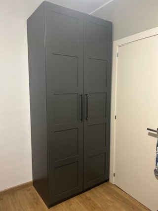 Armario Ikea 100x235cm Gris