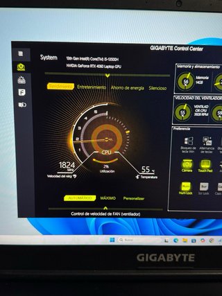 Portátil Gigabyte G5 KF5-53ES353SD Negro