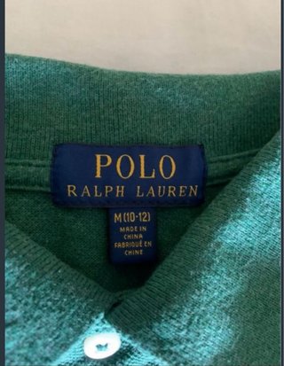 2 Polos Ralph Lauren Talla M (10/12 Años)
