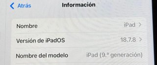 iPad Apple como nuevo