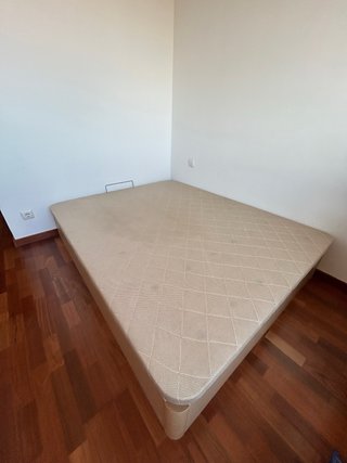 Canapé abatible madera y tela