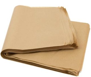 Papel seda marrón