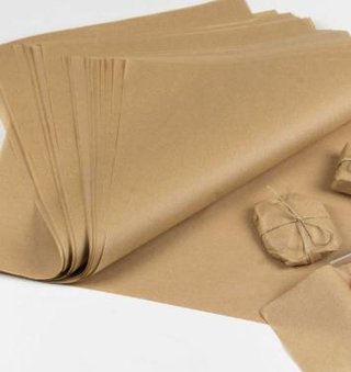 Papel seda marrón