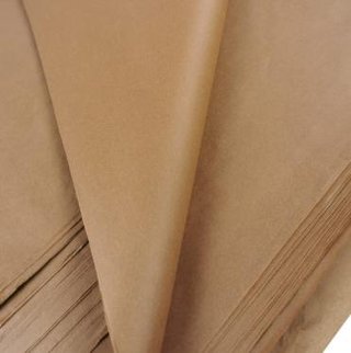 Papel seda marrón
