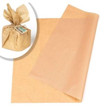 Papel seda marrón