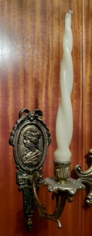 Candelabros de pared (x2)