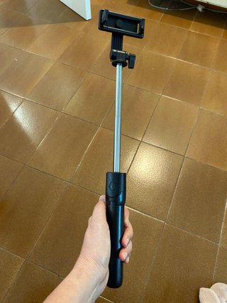 Palo Selfie / Trípode Negro