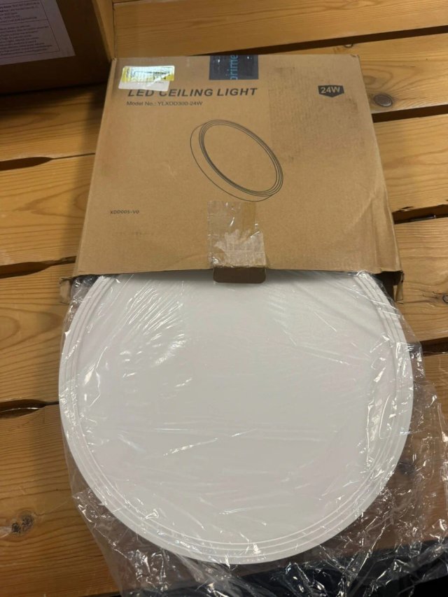 Plafón LED rotondo bianco