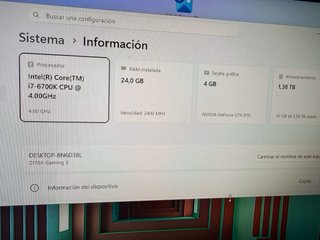 Torre PC Gaming i7 4GHz SSD HDD GTX Wi-Fi ARGB