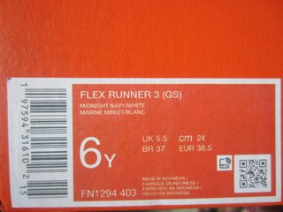 Zapatillas Nike Flex Runner 3 Junior Azul