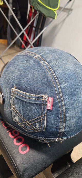 Casco Moto Jet Nexx Denim