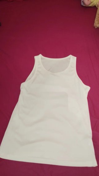 Camiseta de tirantes blanca