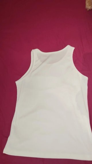Camiseta de tirantes blanca