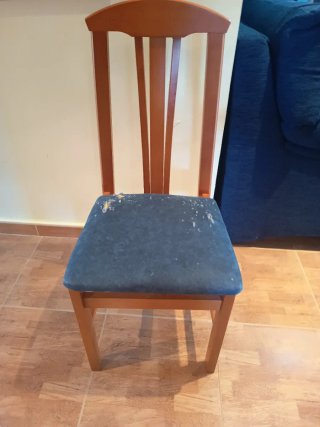 Sillas de comedor de madera