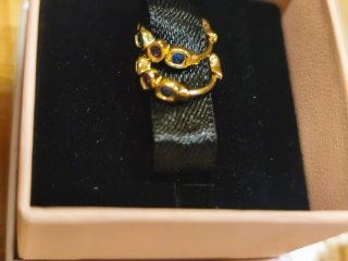Pendientes Aro Infinito Pandora Oro