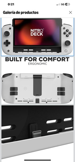 CRKD Nitro Deck para Nintendo Switch
