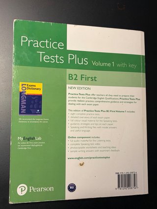 Pack libros inglés B2 Cambridge Formula + Practice