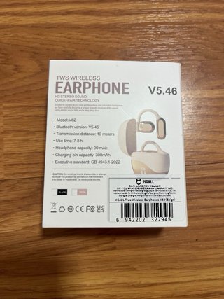 Auriculares TWS MCALL M62 Beige/Dorado