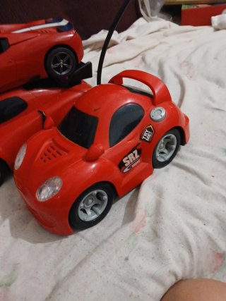 Lote 3 Coches Deportivos Rojos