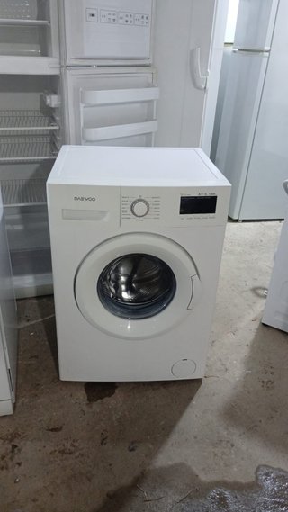 Lavadora Daewoo Blanca
