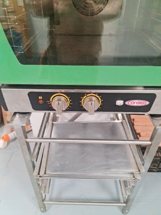 Horno Convección Vapor Quartz Turbo Eco + soporte