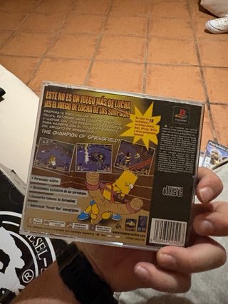 The Simpsons Wrestling PS1