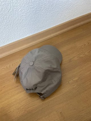 Boné cinza Ralph Lauren adulto
