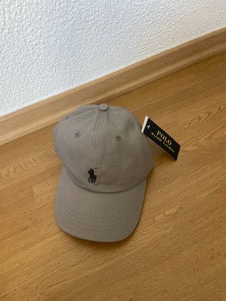 Boné cinza Ralph Lauren adulto