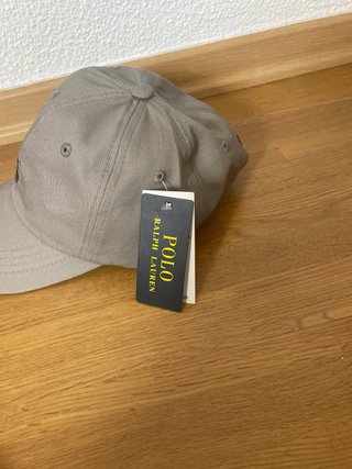 Boné cinza Ralph Lauren adulto