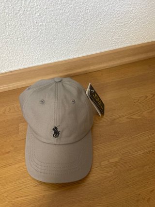 Boné cinza Ralph Lauren adulto