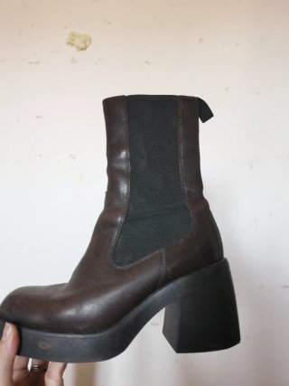 Botines Chelsea granates