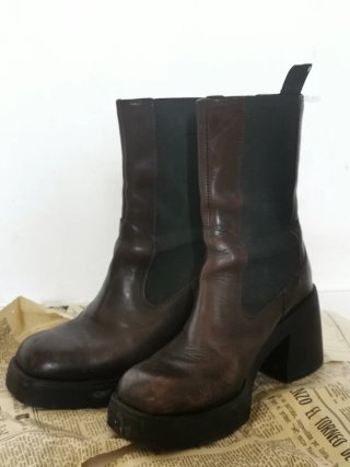 Botines Chelsea granates