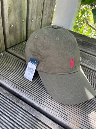 Boné Ralph Lauren Verde Seco