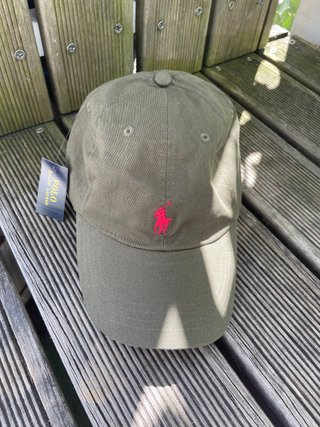 Boné Ralph Lauren Verde Seco