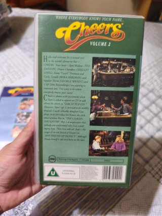 Cheers Vol. 1 y 2 VHS
