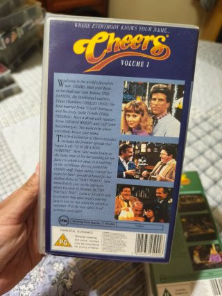 Cheers Vol. 1 y 2 VHS