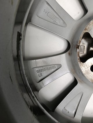 Juego Original llanta de Hyundai i20 R15-4x100