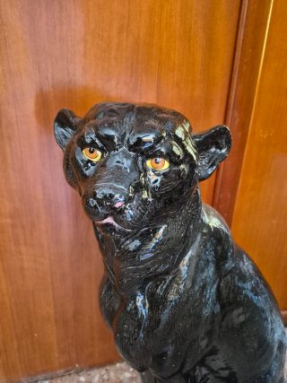 Pantera terracota años 70 Italia