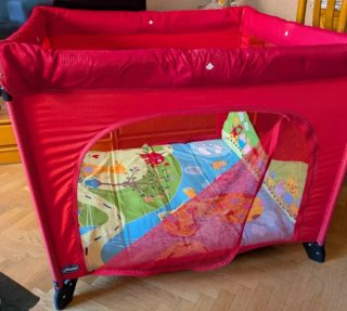 Parco Infantile Chicco Open Box Rosso