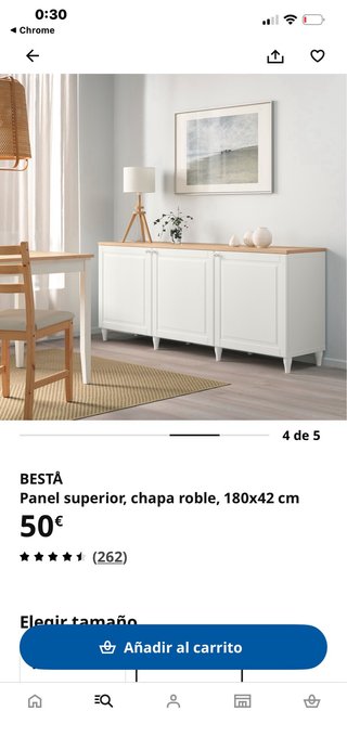 Tapa de madera para mueble de ikea besta