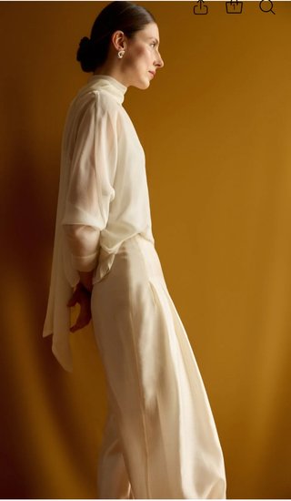 Blusa Miranda Bimani Talla S Blanca