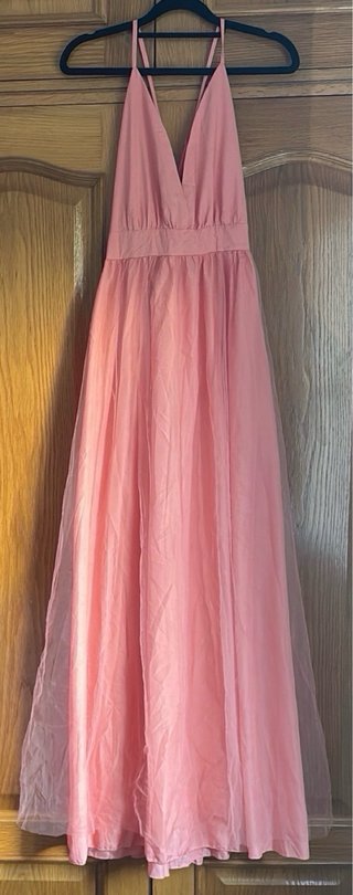 Vestido Coral Dama de Honor Nuevo