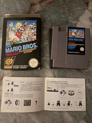 Super Mario Bros. NES - Versione Spagnola