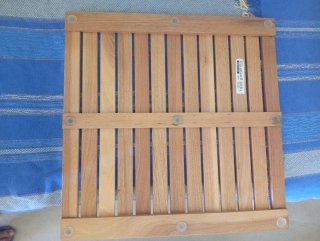 Tarima madera antideslizante Ikea
