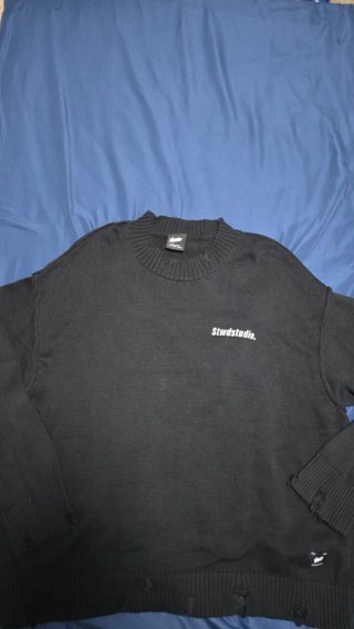 Jersey Pull&Bear Negro Talla L