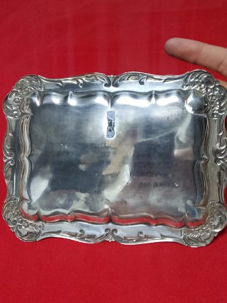 Bandeja de plata ley 925