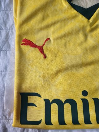 Camiseta AC Milan Puma Amarilla