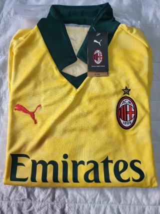 Camiseta AC Milan Puma Amarilla